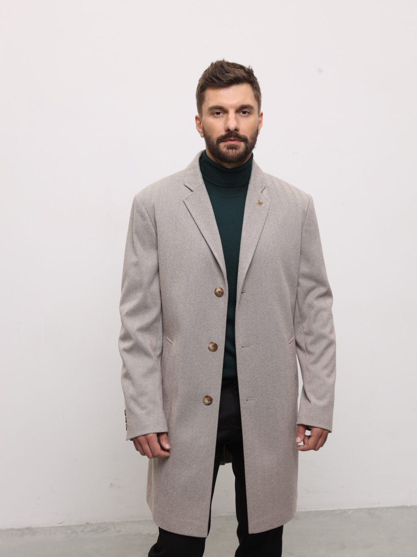 Пальто Andreas Moskin модель 24546876789 Фото