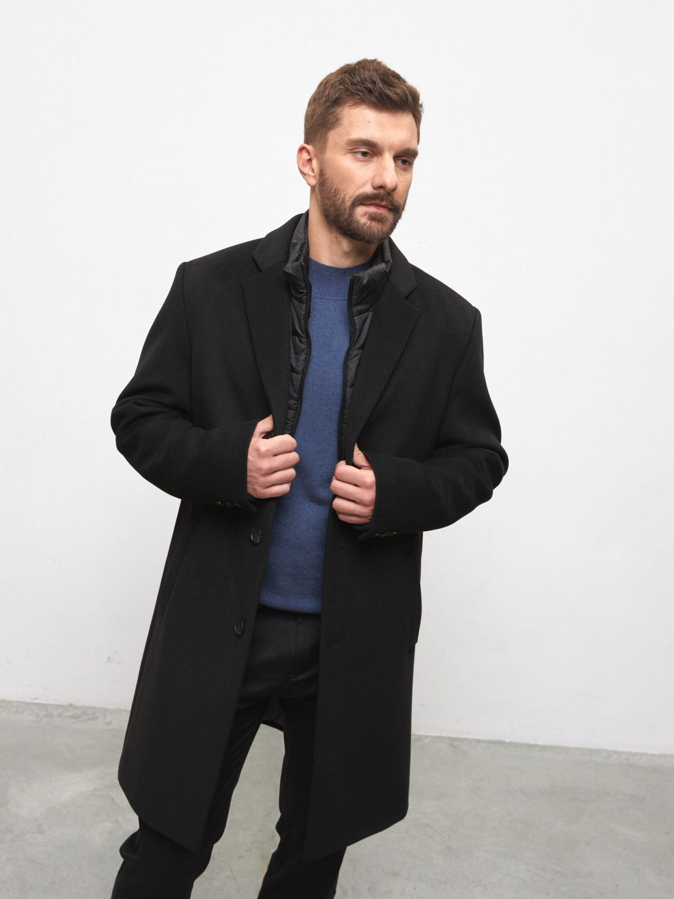 Пальто Andreas Moskin модель 46767789980 Фото