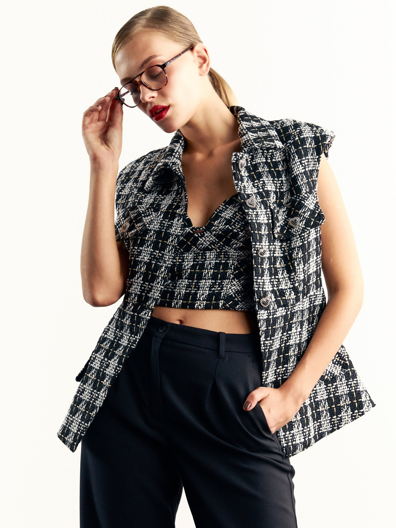 Жилет классический Gepur модель 47123 Фото