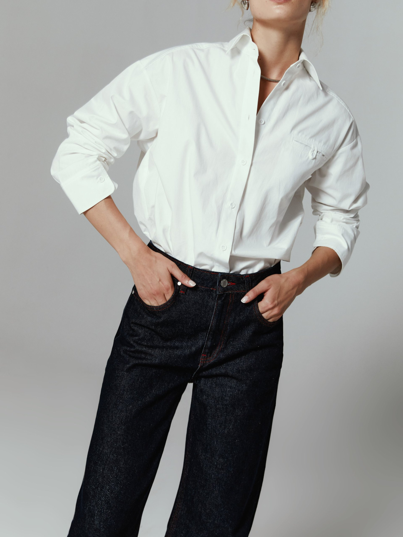 Широкие джинсы Gepur модель 47341 Фото