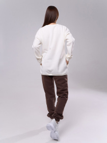 Повсякденний костюм ISSA Plus модель 14894_коричневый Фото