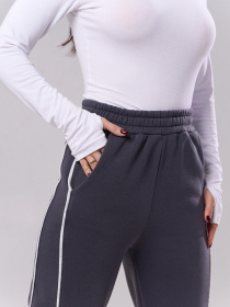 Штаны спортивные ISSA Plus модель 14907_серый Фото