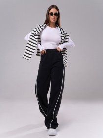 Штаны спортивные ISSA Plus модель 14907_черный Фото