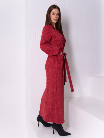 Платье макси ISSA Plus модель 14897_красный Фото