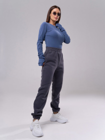 Штаны спортивные ISSA Plus модель 12272A_серый Фото