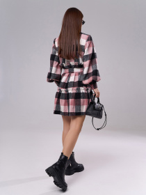 Сукня міні ISSA Plus модель 14895_мультиколор Фото