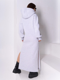 Платье макси ISSA Plus модель 14898_светло-серый Фото