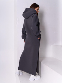 Сукня максі ISSA Plus модель 14898_серый Сукня максі ISSA Plus модель 14898_серый Фото