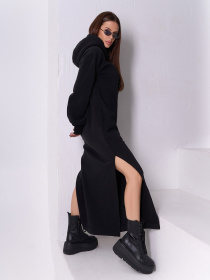 Платье макси ISSA Plus модель 14899_черный Фото