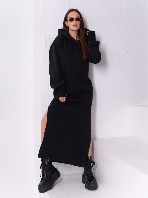 Платье макси ISSA Plus модель 14899_черный Фото