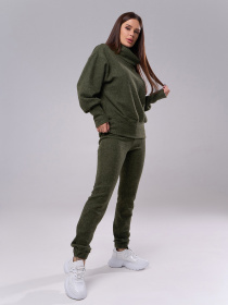 Костюм ISSA Plus модель 13533A_хаки Фото