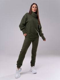 Костюм ISSA Plus модель 13533A_хаки Фото