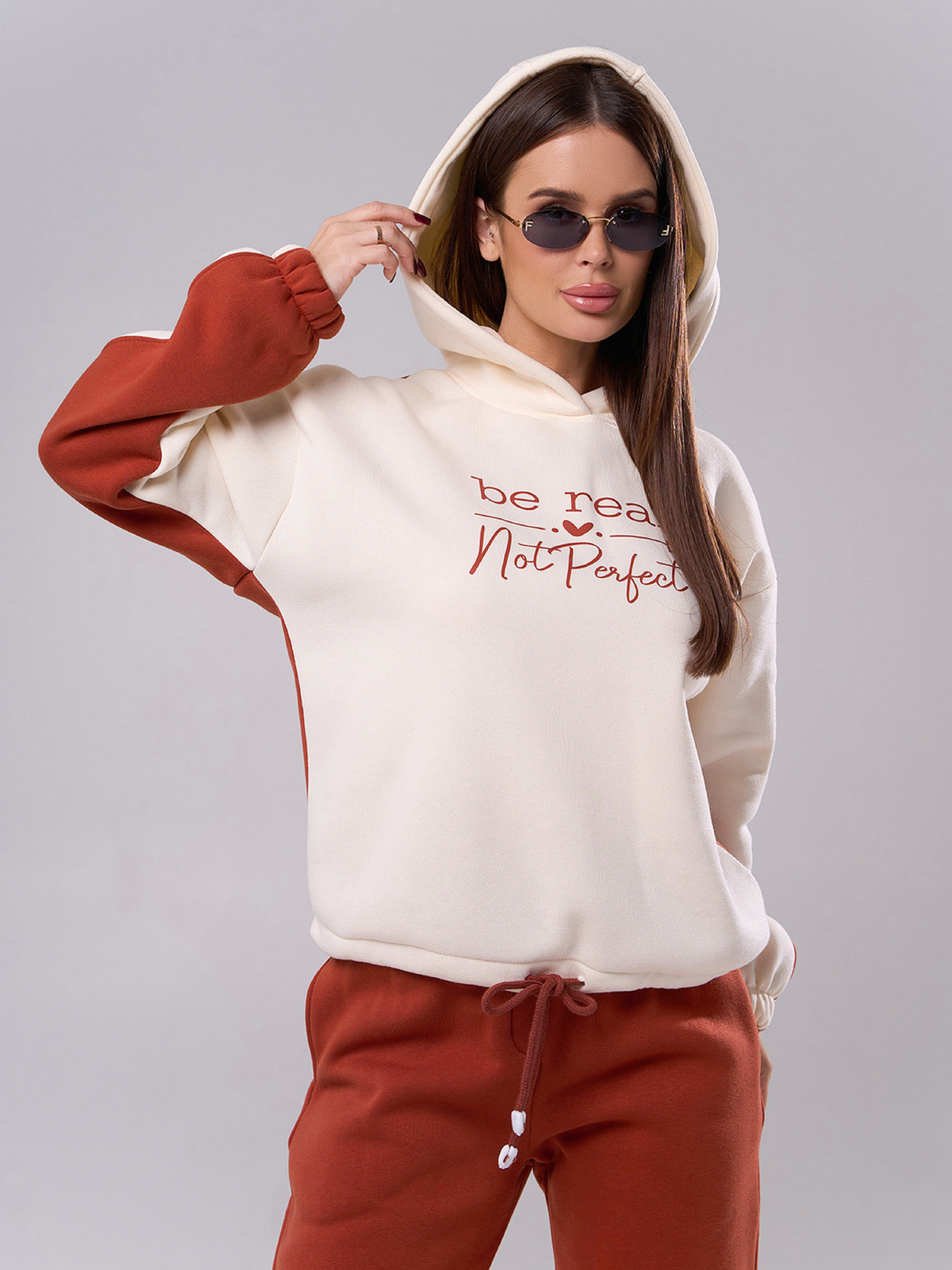 Костюм ISSA Plus модель 14858_терракотовый Фото