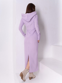 Платье макси ISSA Plus модель 14926_сиреневый Фото