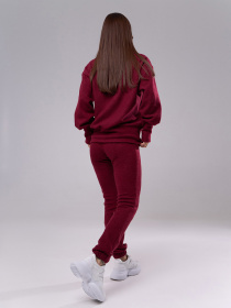 Костюм ISSA Plus модель 13533A_бордовый Фото
