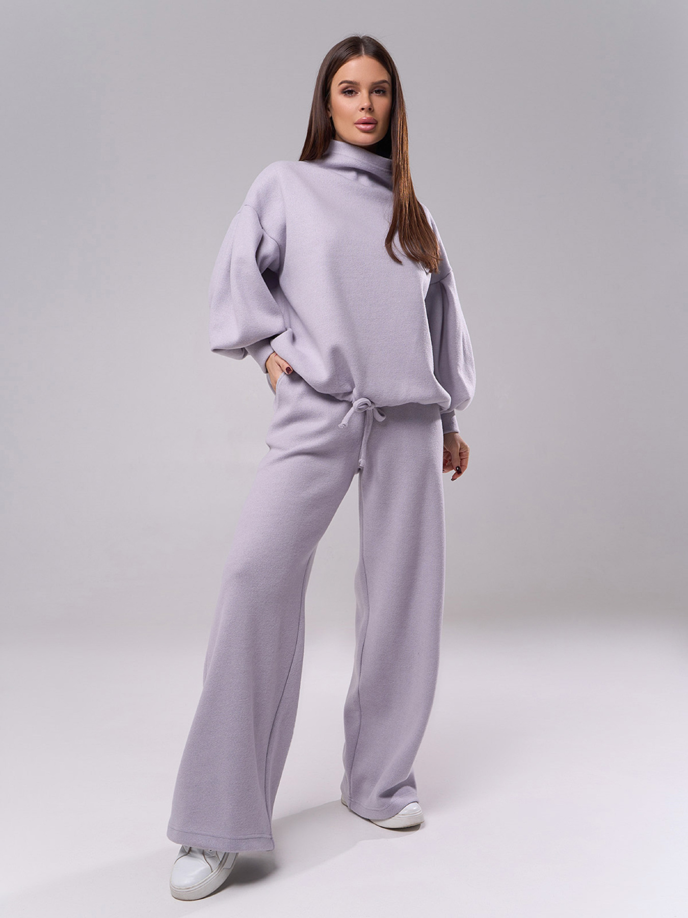 Повсякденний костюм ISSA Plus модель SA-572A_серый Фото