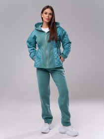 Костюм ISSA Plus модель SA-575_оливковый Фото