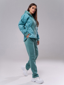 Повсякденний костюм ISSA Plus модель SA-575_оливковый Фото