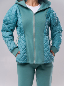 Повсякденний костюм ISSA Plus модель SA-575_оливковый Фото