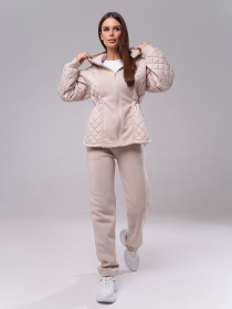 Повседневный костюм ISSA Plus модель SA-575_бежевый Фото