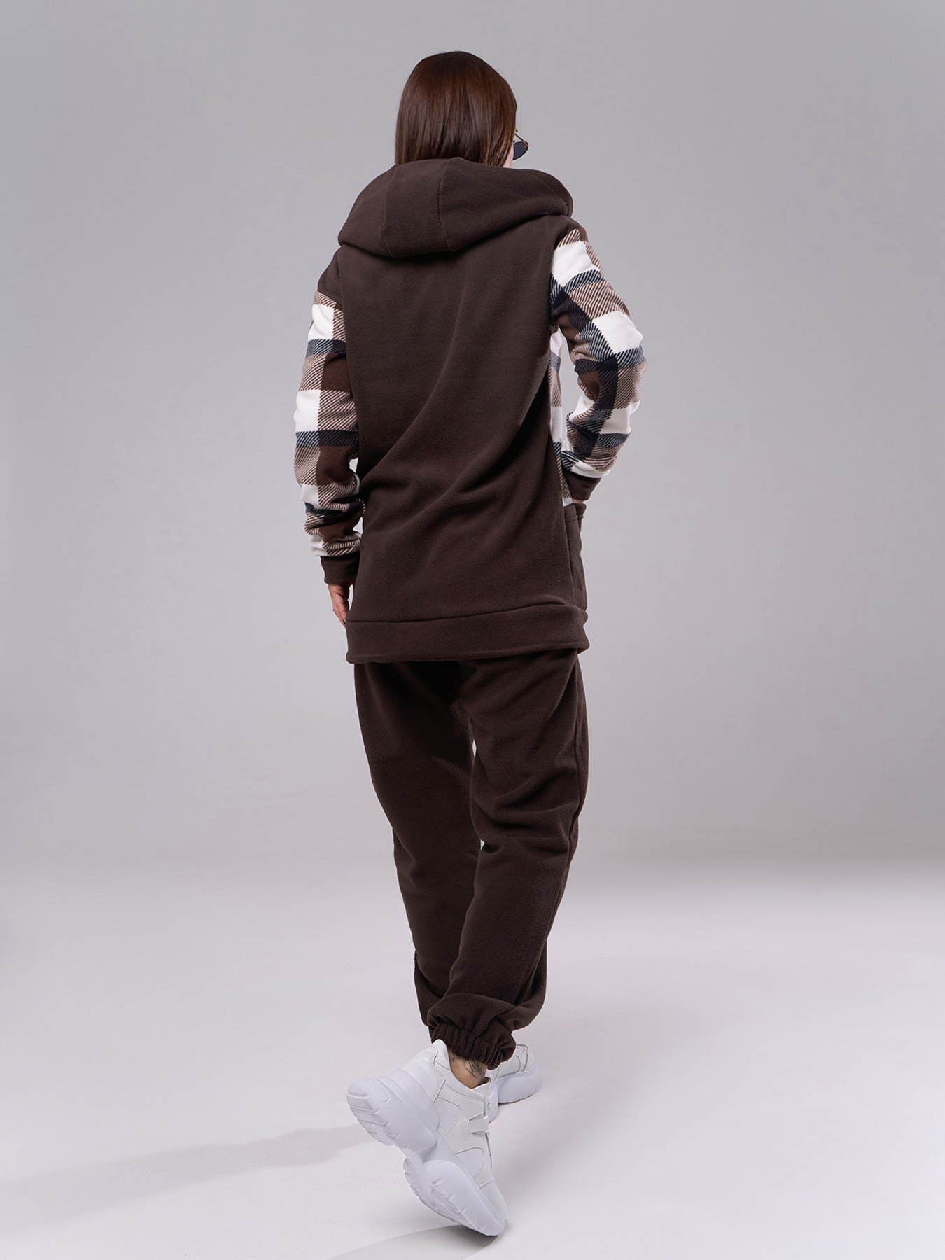 Костюм ISSA Plus модель SA-574_коричневый Фото