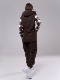 Костюм ISSA Plus модель SA-574_коричневый Фото