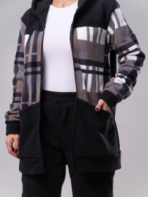 Повседневный костюм ISSA Plus модель SA-574_черный Фото