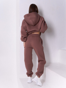 Штаны спортивные ISSA Plus модель 14923B_коричневый Фото