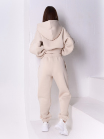 Штаны спортивные ISSA Plus модель 14923B_светло-бежевый Фото