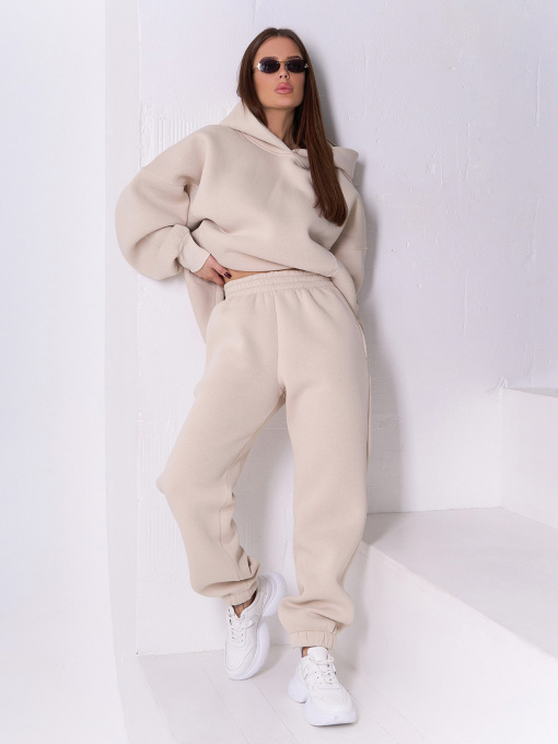 Штаны спортивные ISSA Plus модель 14923B_светло-бежевый Фото