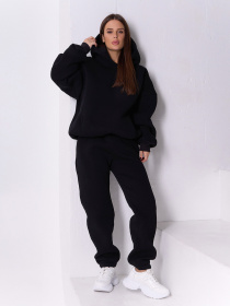 Штаны спортивные ISSA Plus модель 14923B_черный Фото