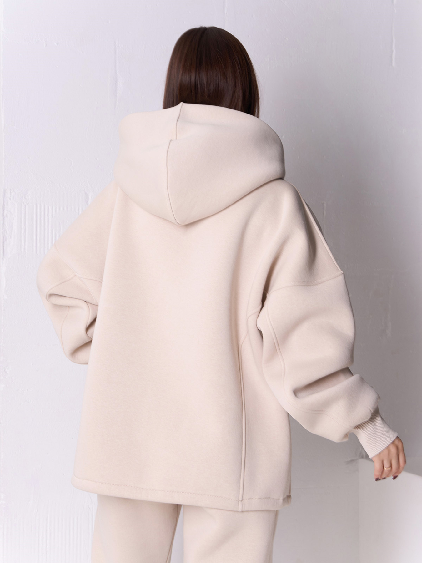 Худи ISSA Plus модель 14923K_светло-бежевый Фото