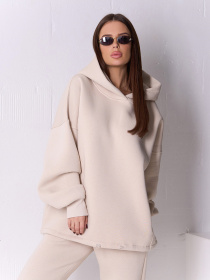 Худи ISSA Plus модель 14923K_светло-бежевый Фото