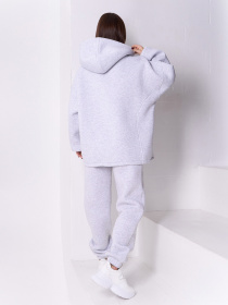 Худі ISSA Plus модель 14923K_светло-серый Фото