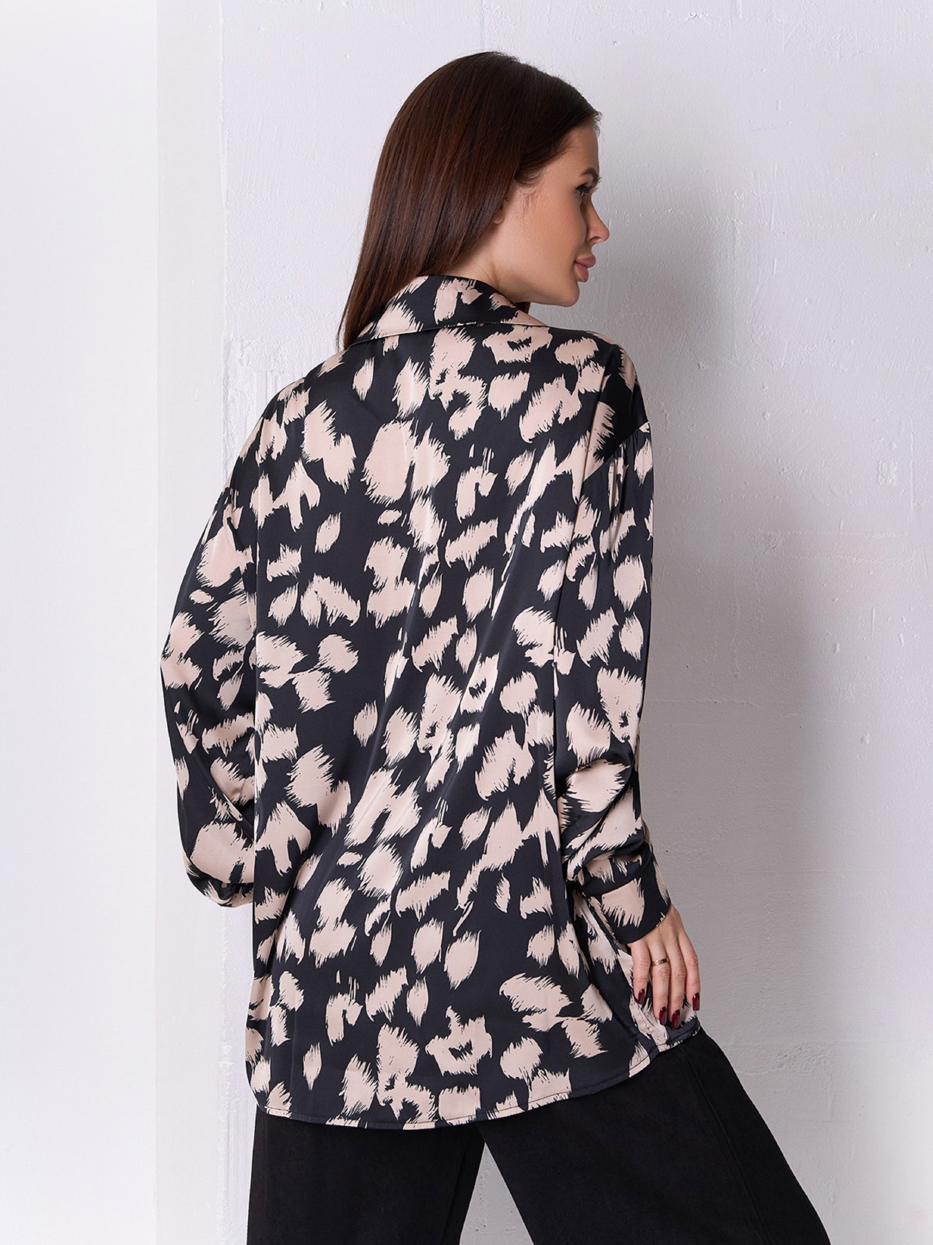 Блуза ISSA Plus модель 14927_мультиколор Фото