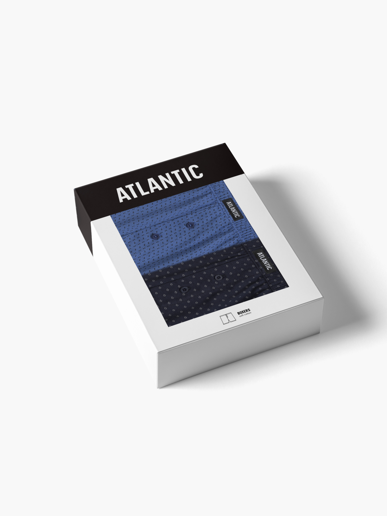 Набір трусів Atlantic модель 2MBX-059_NIE_GRA Набір трусів Atlantic модель 2MBX-059_NIE_GRA Фото
