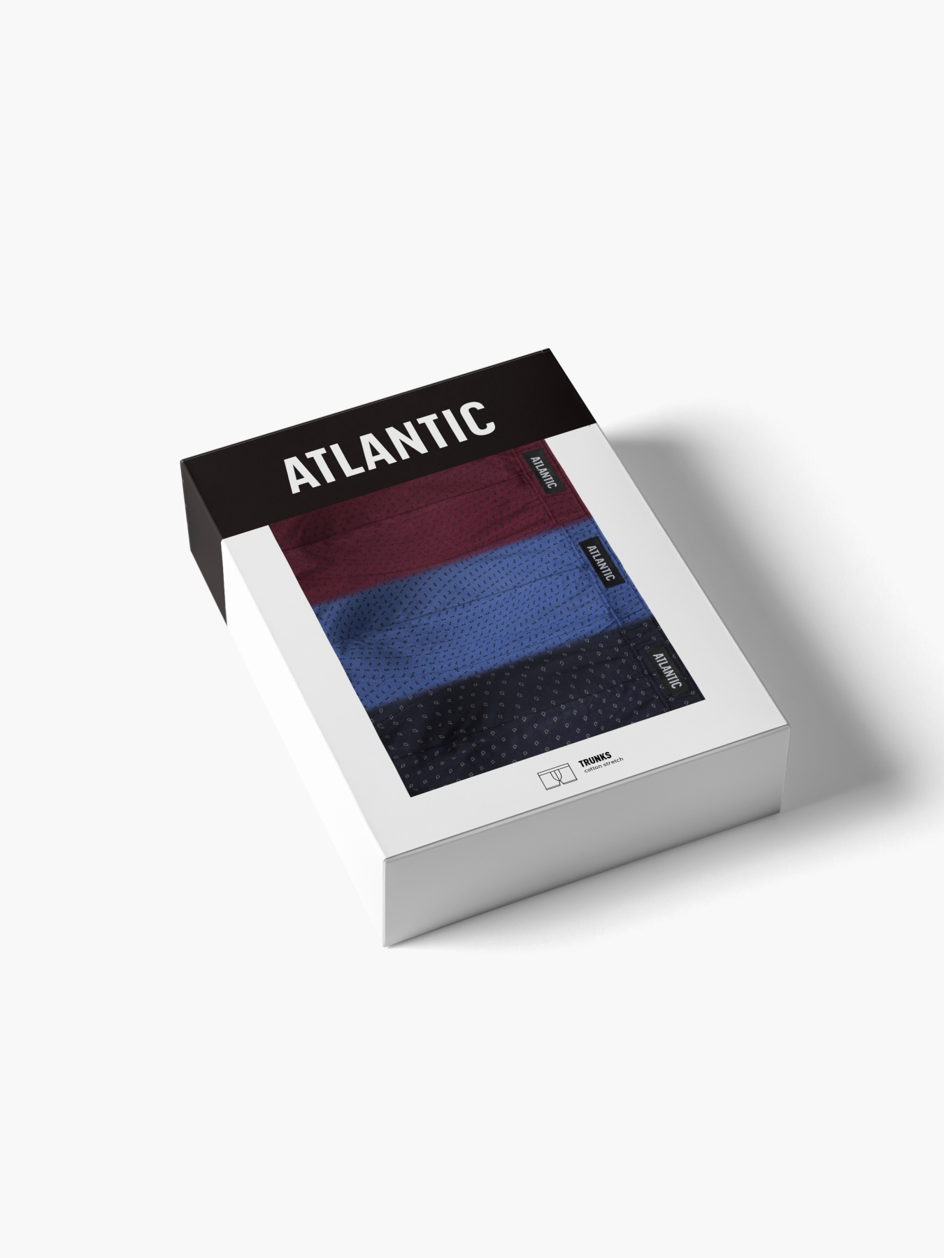 Набір трусів Atlantic модель 3MH-197_NIE_CAB_GRA Фото