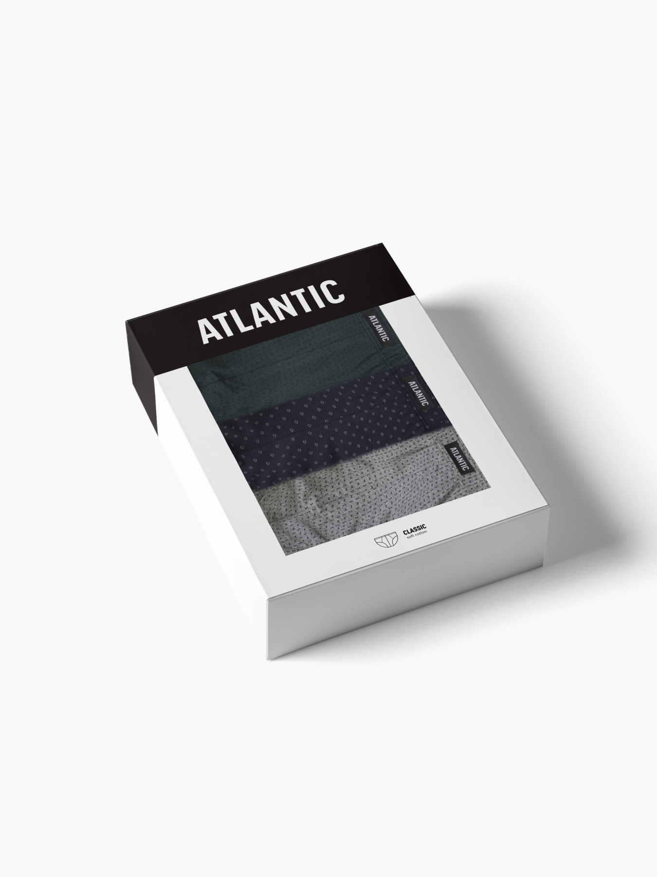 Набор трусов Atlantic модель 3MP-179_SZM_CZA_SZG Фото