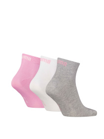 Набор носков PUMA Unisex Quarter Plain 3p модель 938589 Набор носков PUMA Unisex Quarter Plain 3p модель 938589 Фото