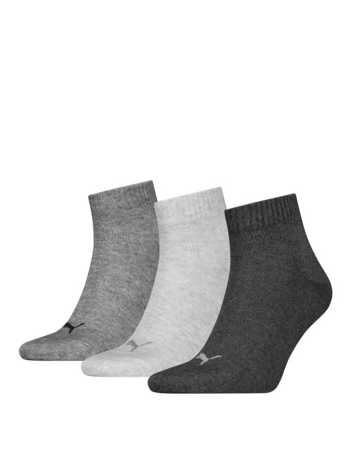 Набор носков PUMA Unisex Quarter Plain 3p модель 938589 Фото