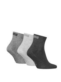 Набір шкарпеток PUMA Unisex Quarter Plain 3p модель 938589 Набір шкарпеток PUMA Unisex Quarter Plain 3p модель 938589 Фото