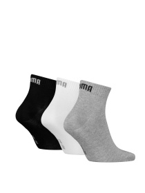 Набор носков PUMA Unisex Quarter Plain 3p модель 938589 Набор носков PUMA Unisex Quarter Plain 3p модель 938589 Фото