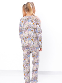 Пижама Носи своє модель 6076-024-2-1-vedmediki-bezhevo-pudrovij Фото