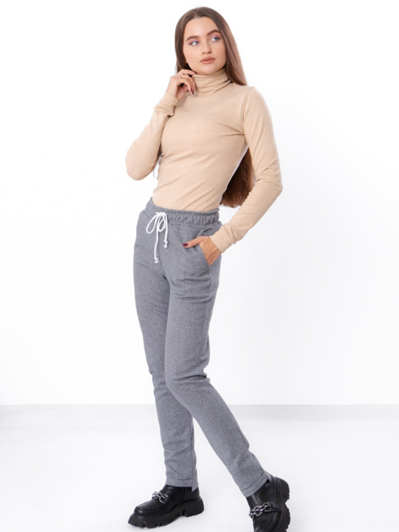 Брюки повседневные Носи своє модель 8180-098-srij Фото