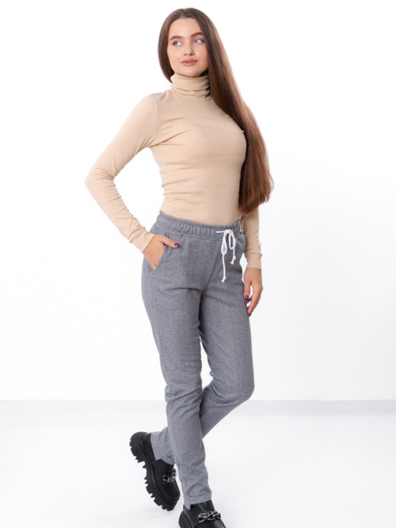 Повсякденні штани Носи своє модель 8180-098-srij Фото