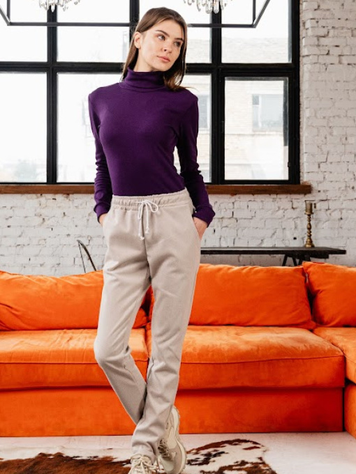 Повсякденні штани Носи своє модель 8180-098-bezh Фото