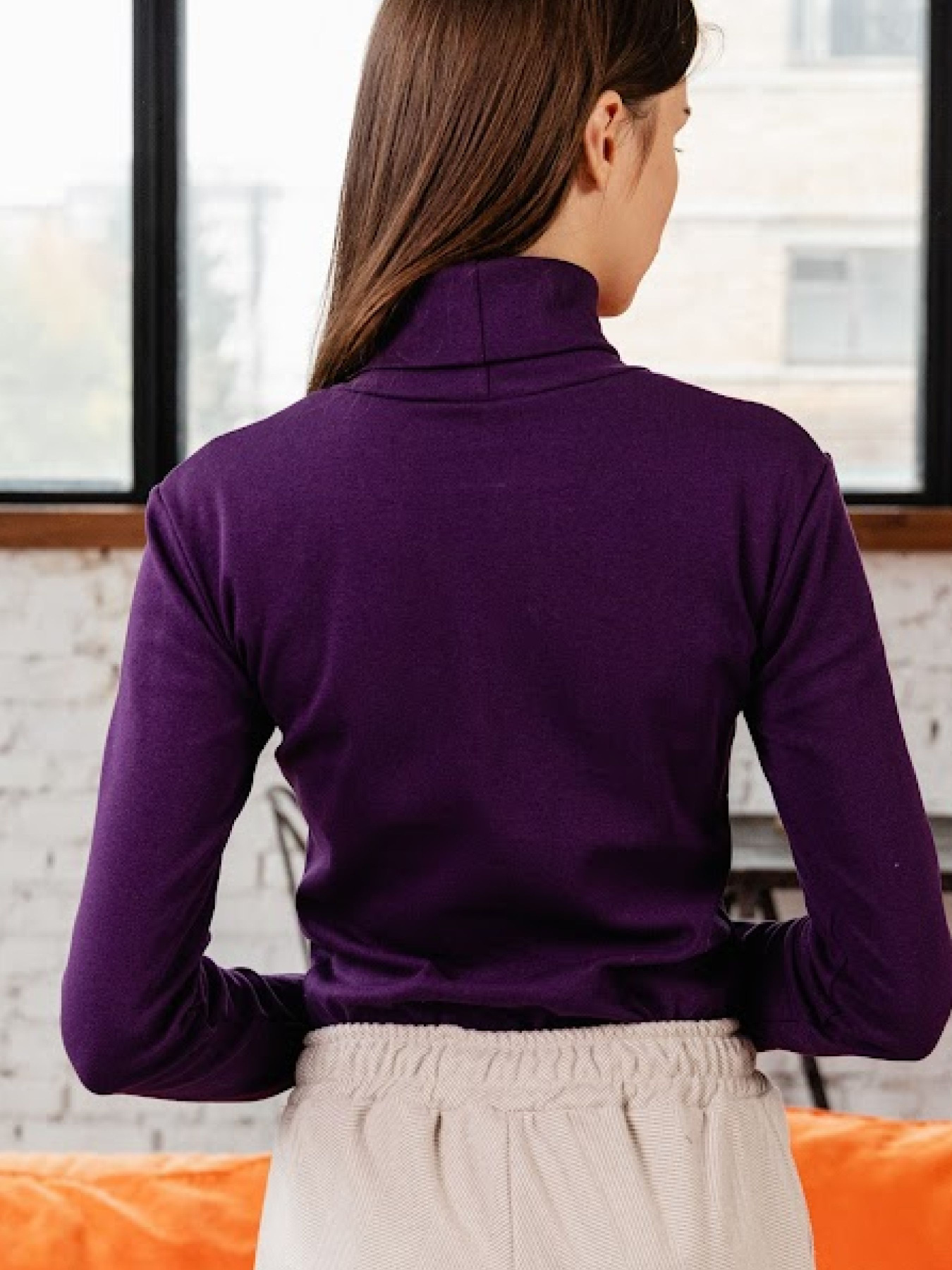 Водолазка Носи своє модель 8047-040-temno-foletovij Фото