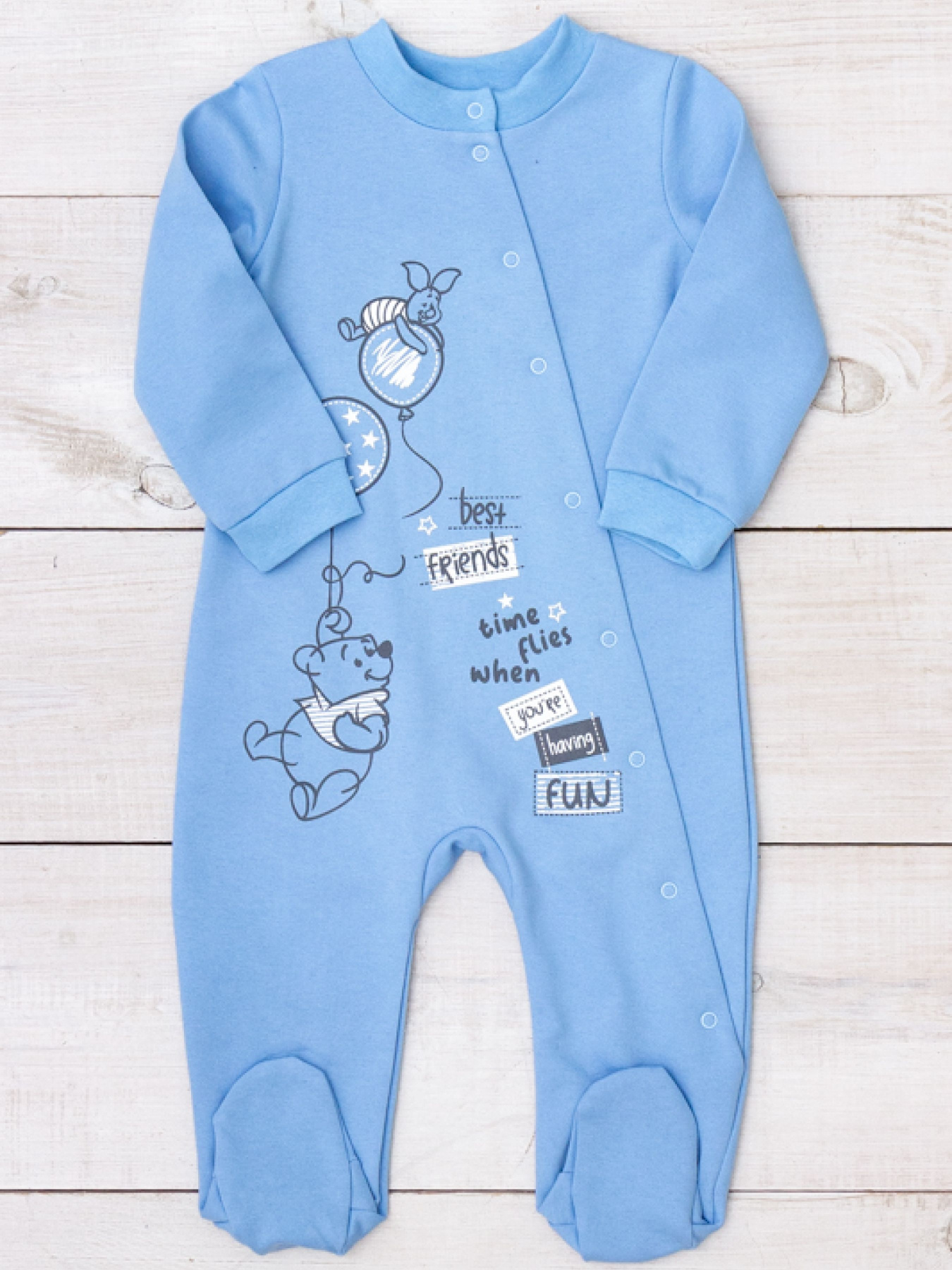 Нательный комбинезон Носи своє модель 5032-023-33-4-blakitnij-fun Фото