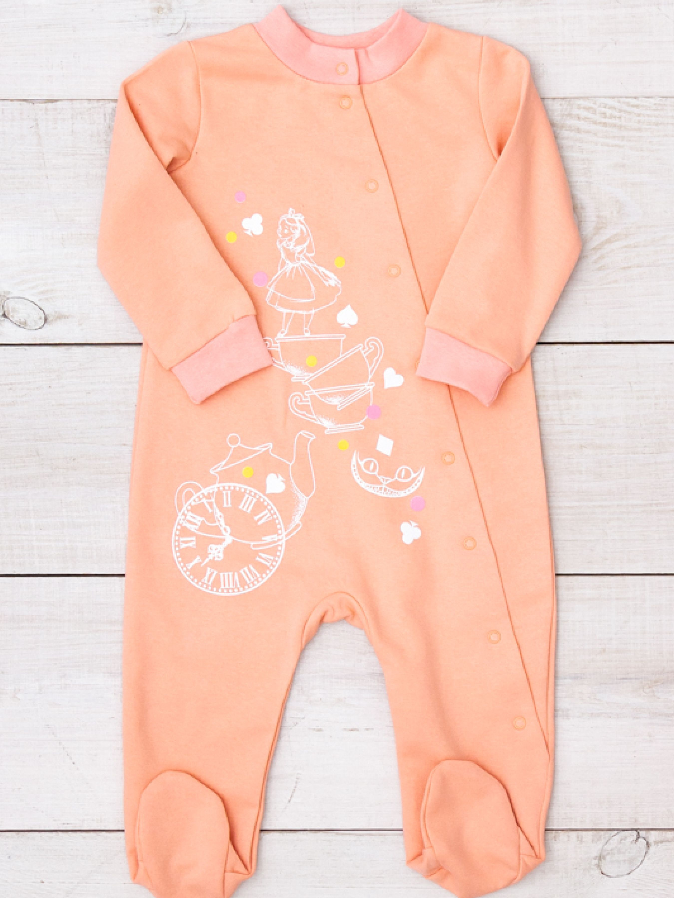 Нательный комбинезон Носи своє модель 5032-023-33-5-persik-alsa Фото