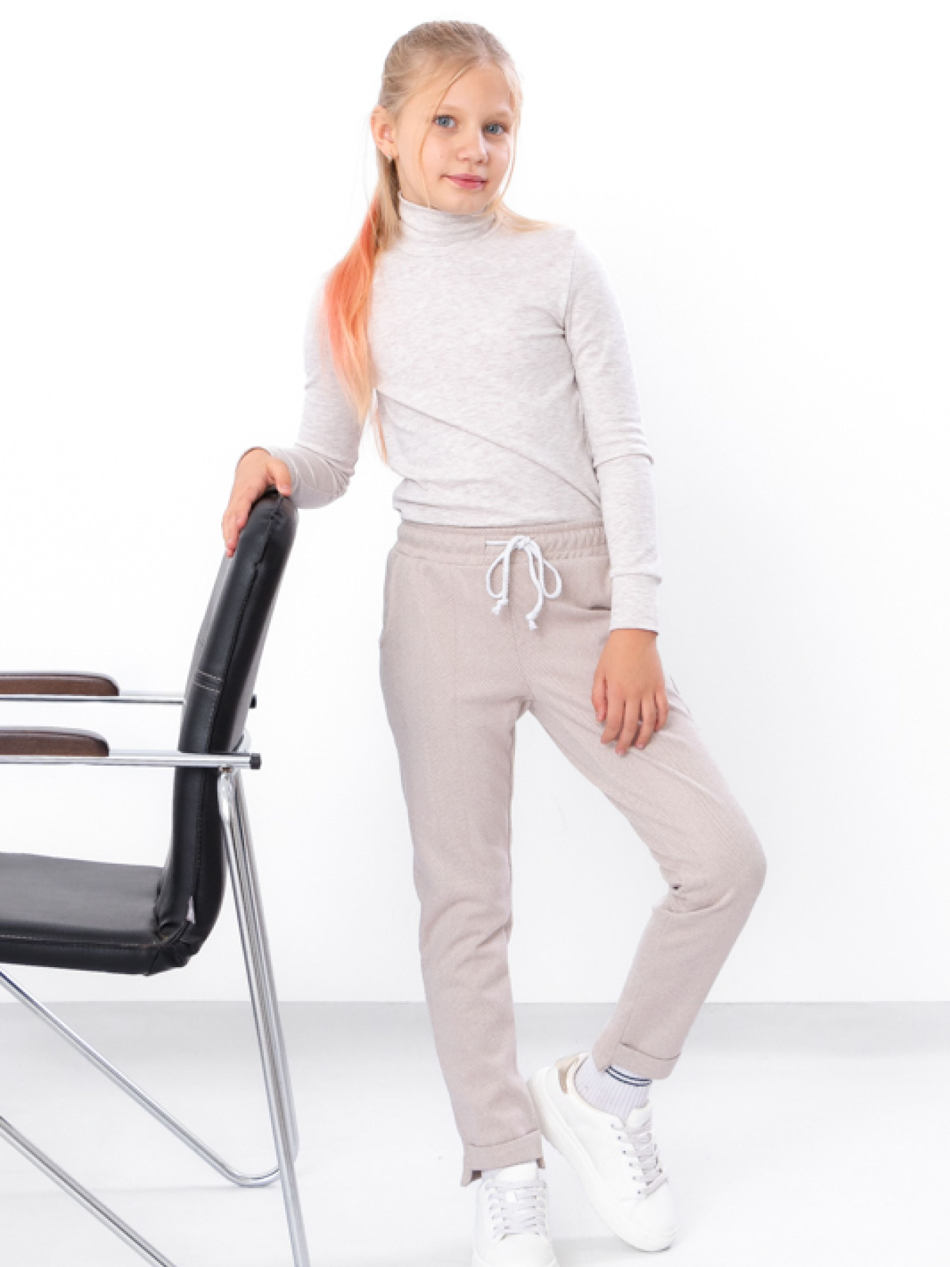 Брюки повседневные Носи своє модель 6246-098-bezh Фото